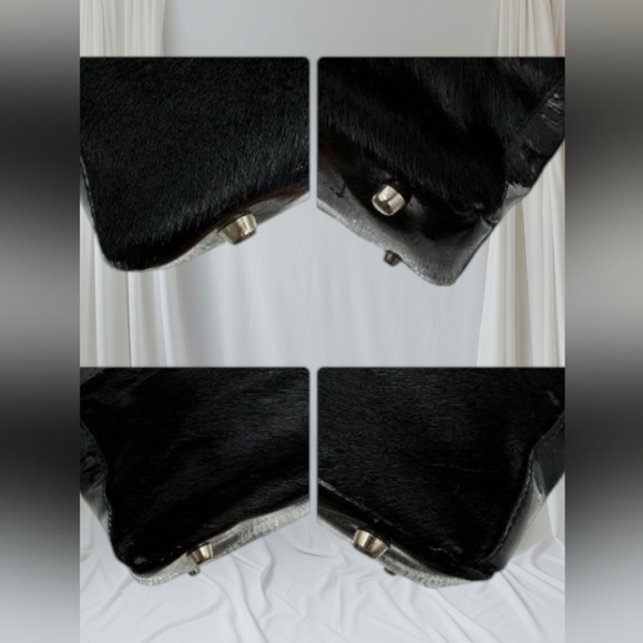 Furla Black Leather Enamel Mini Bag 80th Anniversary - Picture 12 of 17